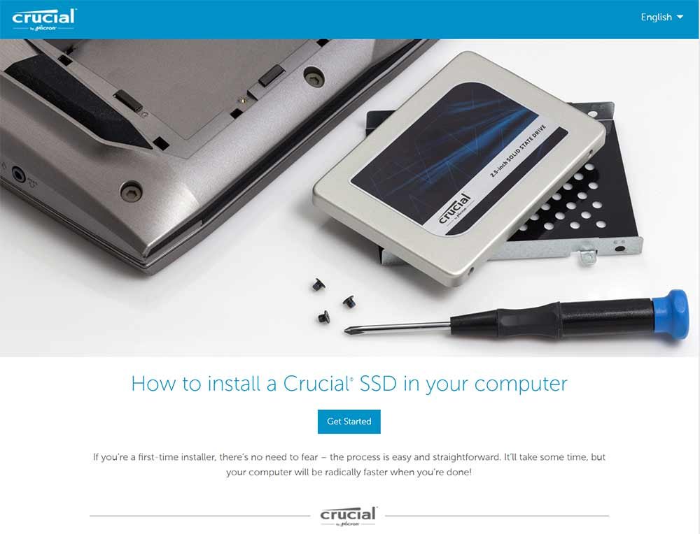 social rækkevidde Interconnect Crucial launches SSD install app - HardwareBunker