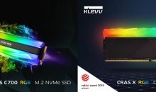 New KLEVV CRAS C700 RGB NVMe M.2 SSD and Memory Modules on Show at Computex 2019